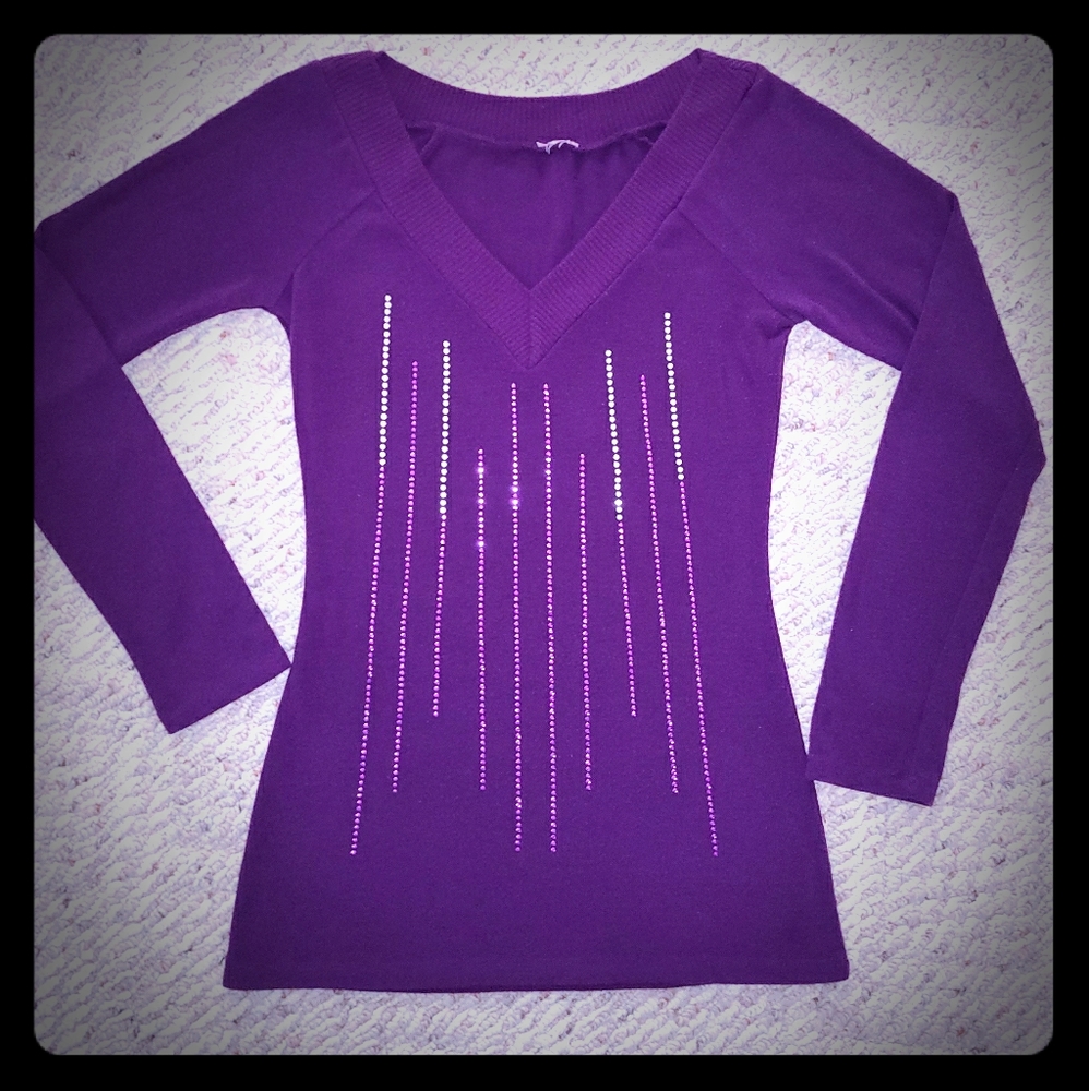 embellished sweater